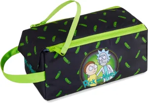 RICK AND MORTY Toiletry Bag for Men Teenagers - Wash Bag Travel Toiletries Bag Grooming Travel Gym - Gifts for Him