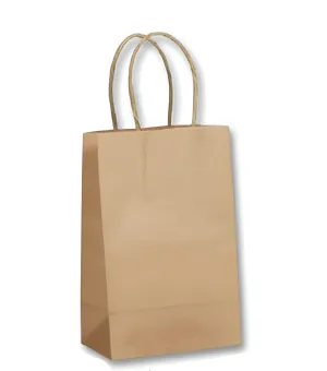 RiteEarth - 7" x 3.5" x 8" Paper Twist Handle Bag - REPT07308W