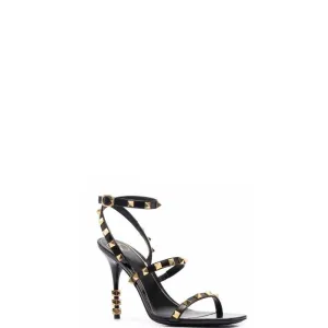 Rockstud - Priority shipping ESMEE Heel Touch-sensitive High Black Sandals