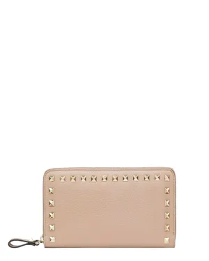 Rockstud Zip Around Wallet in Poudre