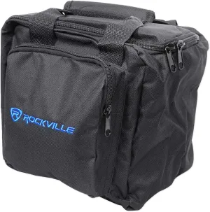 Rockville Universal Travel Bag Fits 2X Par Lights Controller Cables (RLB90),Black