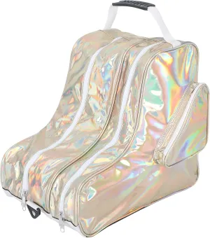 Roller Skate Bag with Adjustable Shoulder Strap Ice Skate Bag Inline Skates Bag Large Capacity Ice Skate Backpack Roller Skate Accessories for Kids Women Adults