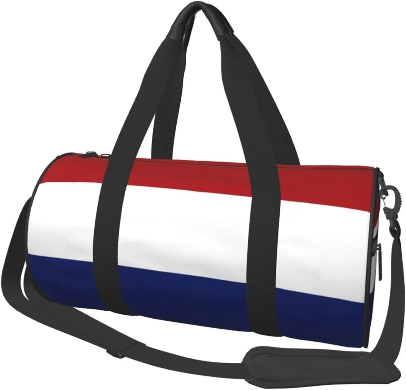 Round Duffle Bag Dutch Flag Unisex Travel Bag Duffle Bag