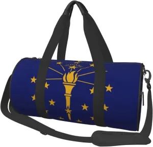 Round Duffle Bag Indiana Unisex Travel Bag Duffle Bag