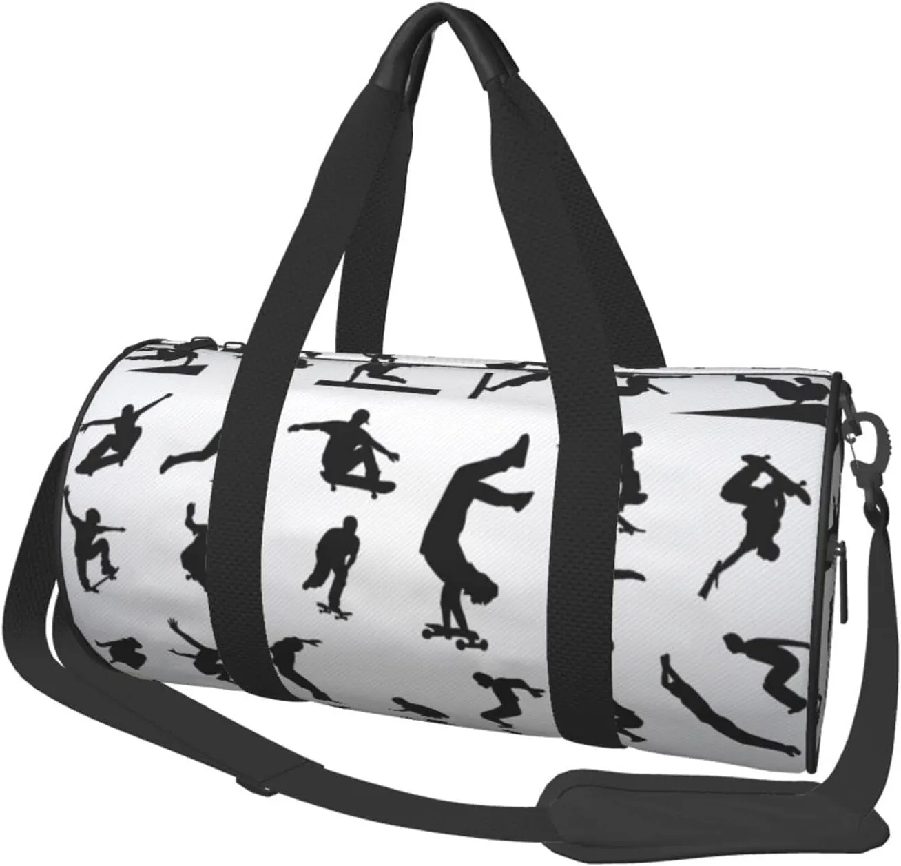 Round Duffle Bag Runningway Cool Parkour Sports Extreme Unisex Travel Bag Duffle Bag