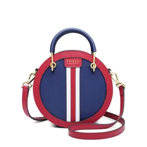 Round Summer event Leather Crossbody Limited-time offer Bag