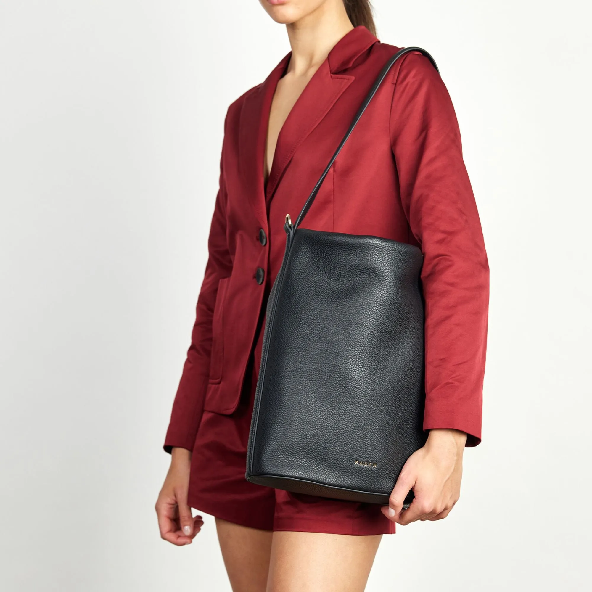 Saben - June Shoulder Bag - Black