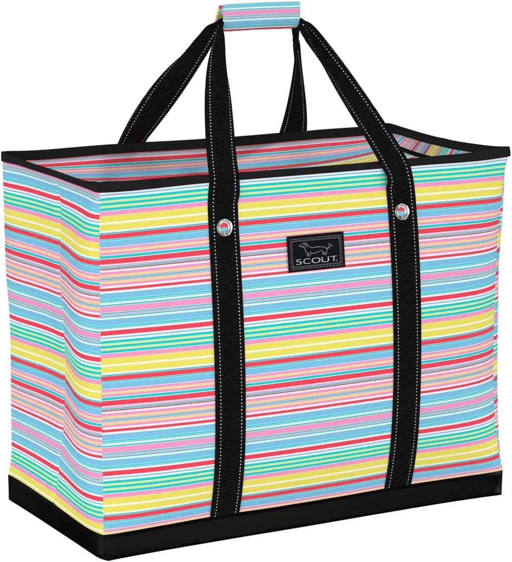 SCOUT 4 Boys Extra Large Tote Bag for Women - Utility Tote with Zipper Closure and Handles - Beach Bag, Storage, Travel Bag