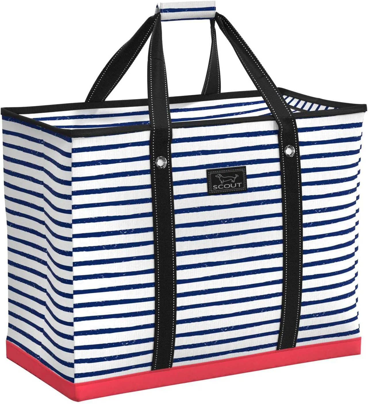 SCOUT 4 Boys Extra Large Tote Bag for Women - Utility Tote with Zipper Closure and Handles - Beach Bag, Storage, Travel Bag