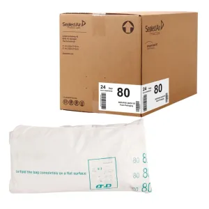 Sealed Air Instapak Quick RT, 80 Bag for 18"x12"x12" Box, Easy to Use, The ultimate protection for fragile shipments, Foam Packaging Bags (Pack of 24), Light Blue (13173)