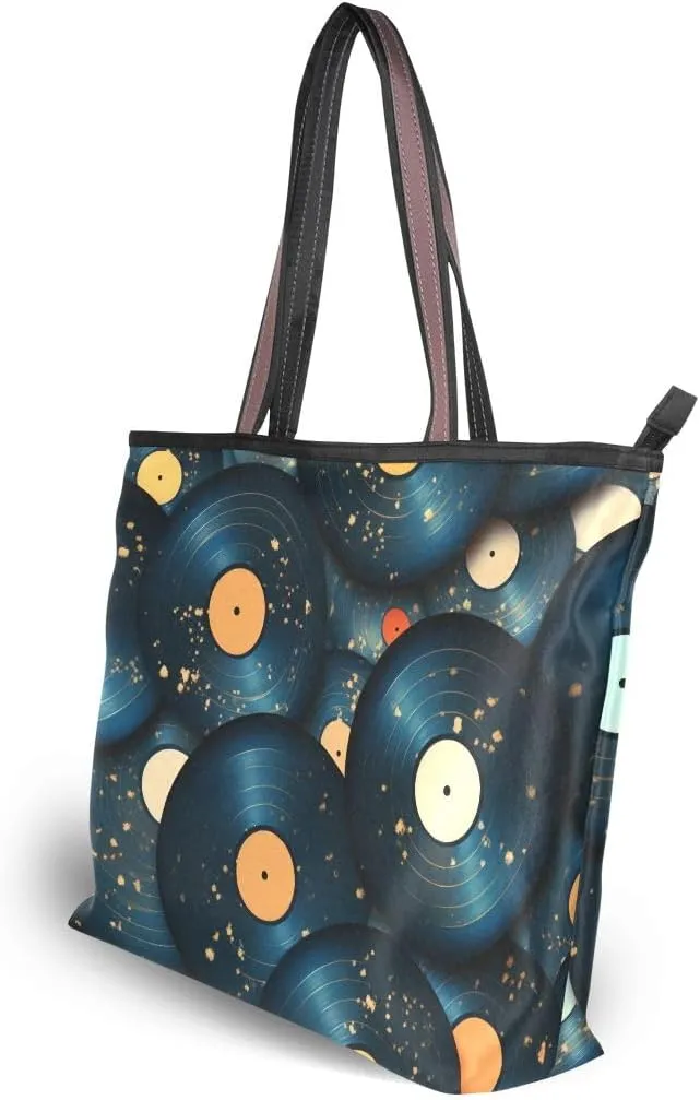 senya Cd Disc Shoulder Bags Large Handle Ladies Handbag