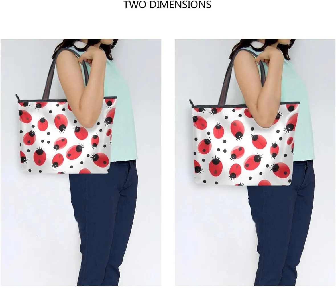 senya Coccinella Septempunctata Shoulder Bags Large Handle Ladies Handbag