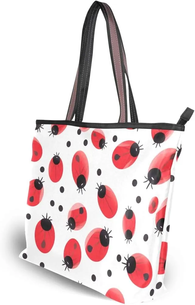 senya Coccinella Septempunctata Shoulder Bags Large Handle Ladies Handbag