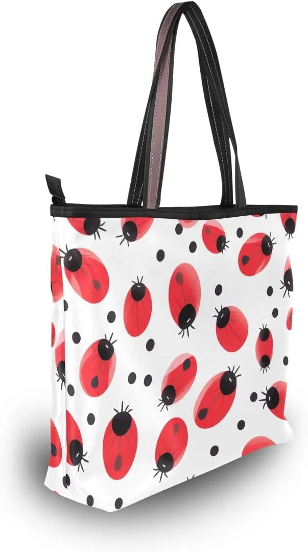 senya Coccinella Septempunctata Shoulder Bags Large Handle Ladies Handbag