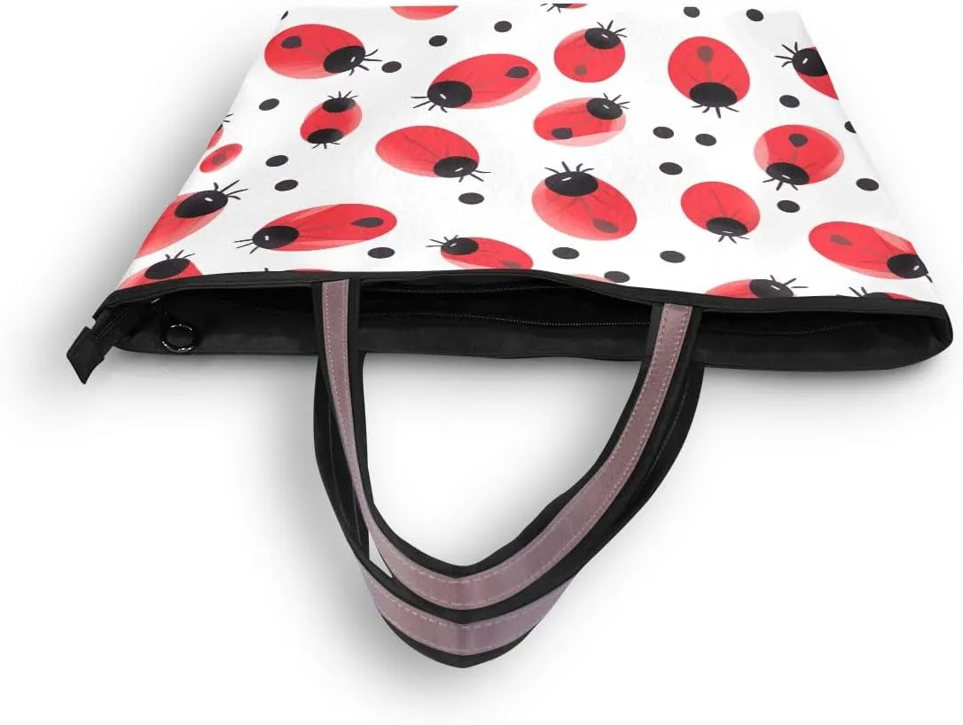 senya Coccinella Septempunctata Shoulder Bags Large Handle Ladies Handbag