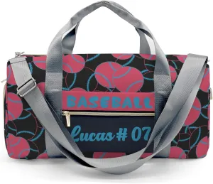 Shoe Bag Baseball Black Red Blue Travel Bags Duffel Bag Gym Dance Sport Perform Training for Teens Women Men