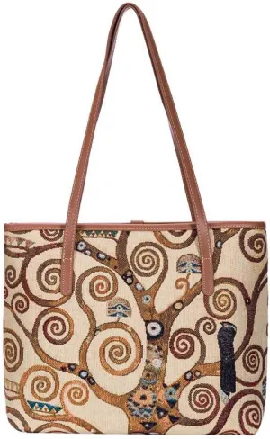 Signare Tapestry Shoulder Bag Tote Bag for Women with Travel or Work Tote Bags for Women