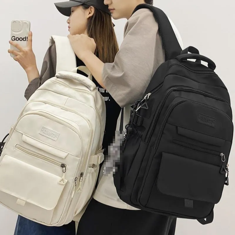 Simple Oxford Cloth Travel Backpack For Students 45 X 31 X 18Cm