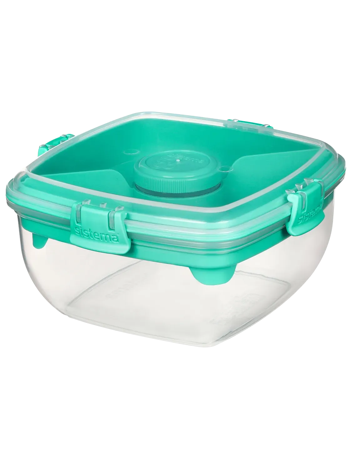 Sistema Salad To Go Food Container., 1.1 Liter - Available in Several Colors