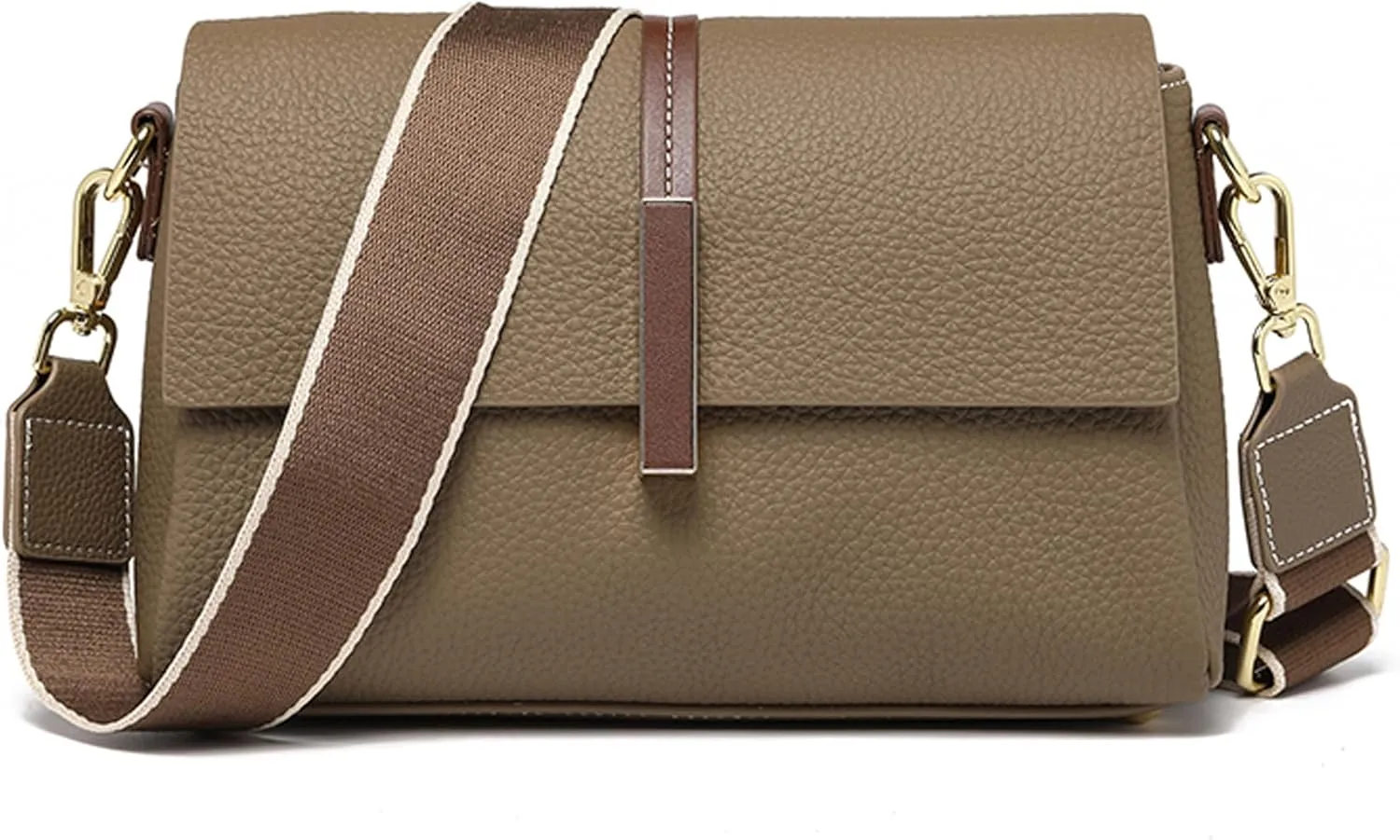 Small Crossbody Bags for Women - Large Capacity Multi-Compartment Purse with 2 Detachable Shoulder Straps​