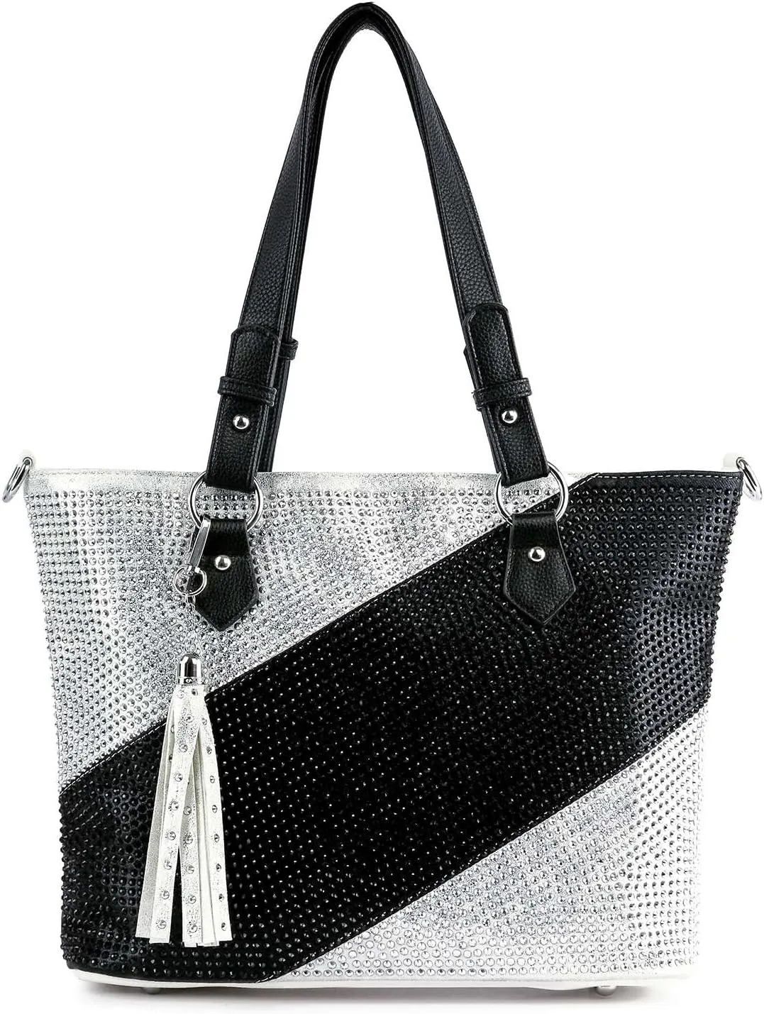 Sparkling Large Fashion Tote Bag Bags Leather for Women Extra Large