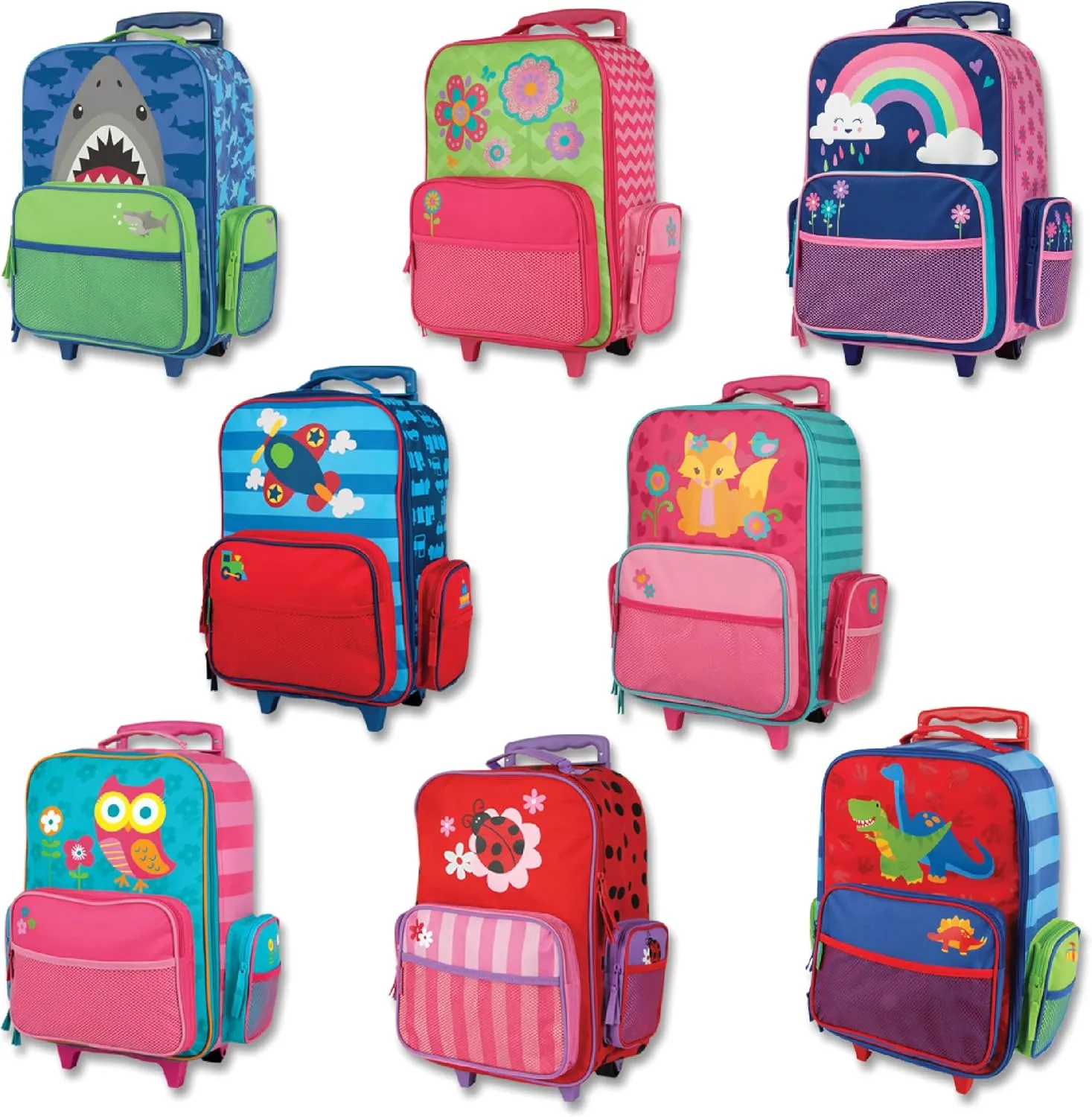 Stephen Joseph Kids Classic Rolling Luggage, Girl Horse, One Size