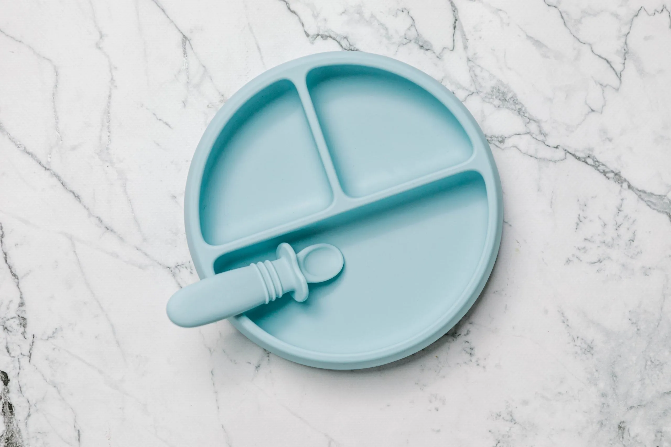 Suckie Scoop Divided Plate