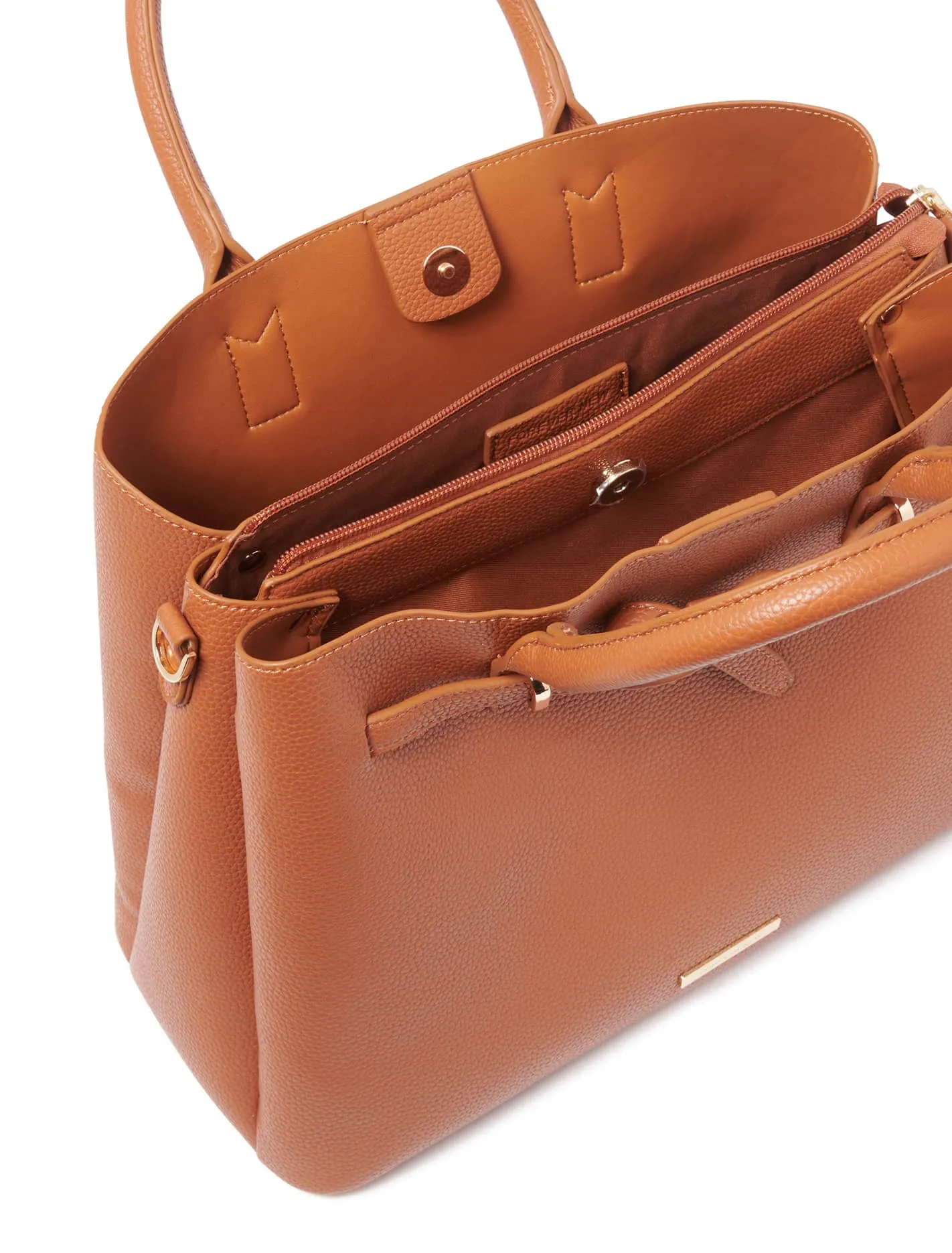 Tatum Buckle Tote Bag