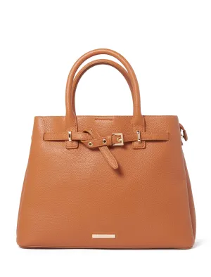 Tatum Buckle Tote Bag