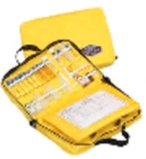 Thomas - Padded Drug Kit (Empty) Yellow 13 X 9 X 3.5 Inch - TT300