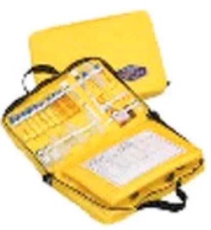 Thomas - Padded Drug Kit (Empty) Yellow 13 X 9 X 3.5 Inch - TT300