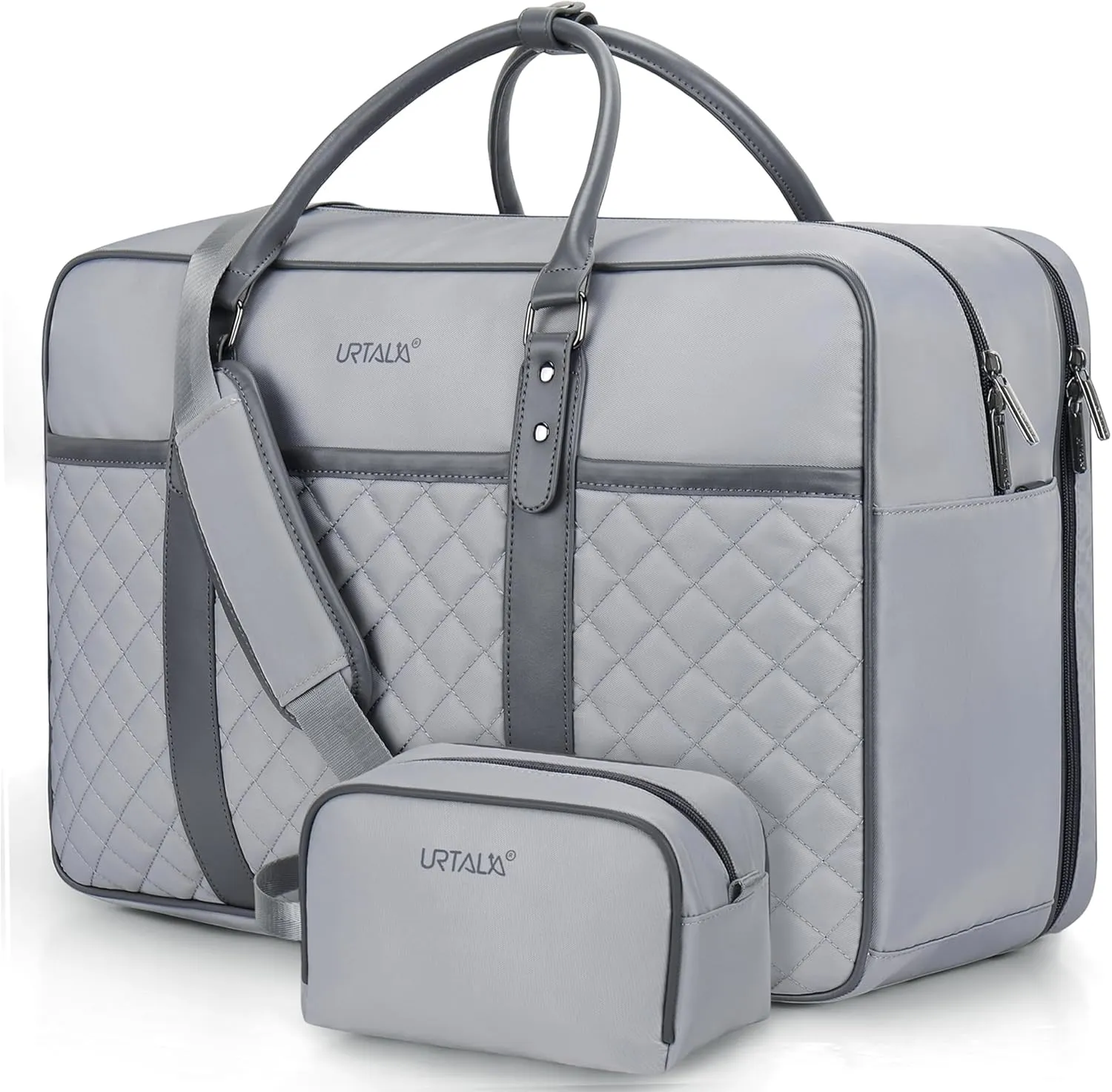 Travel Duffle Bag for Men, Weekender Bag for Women with Toiletry Bags, Carry On Overnight Bags with 17.3 inch Laptop Pouch