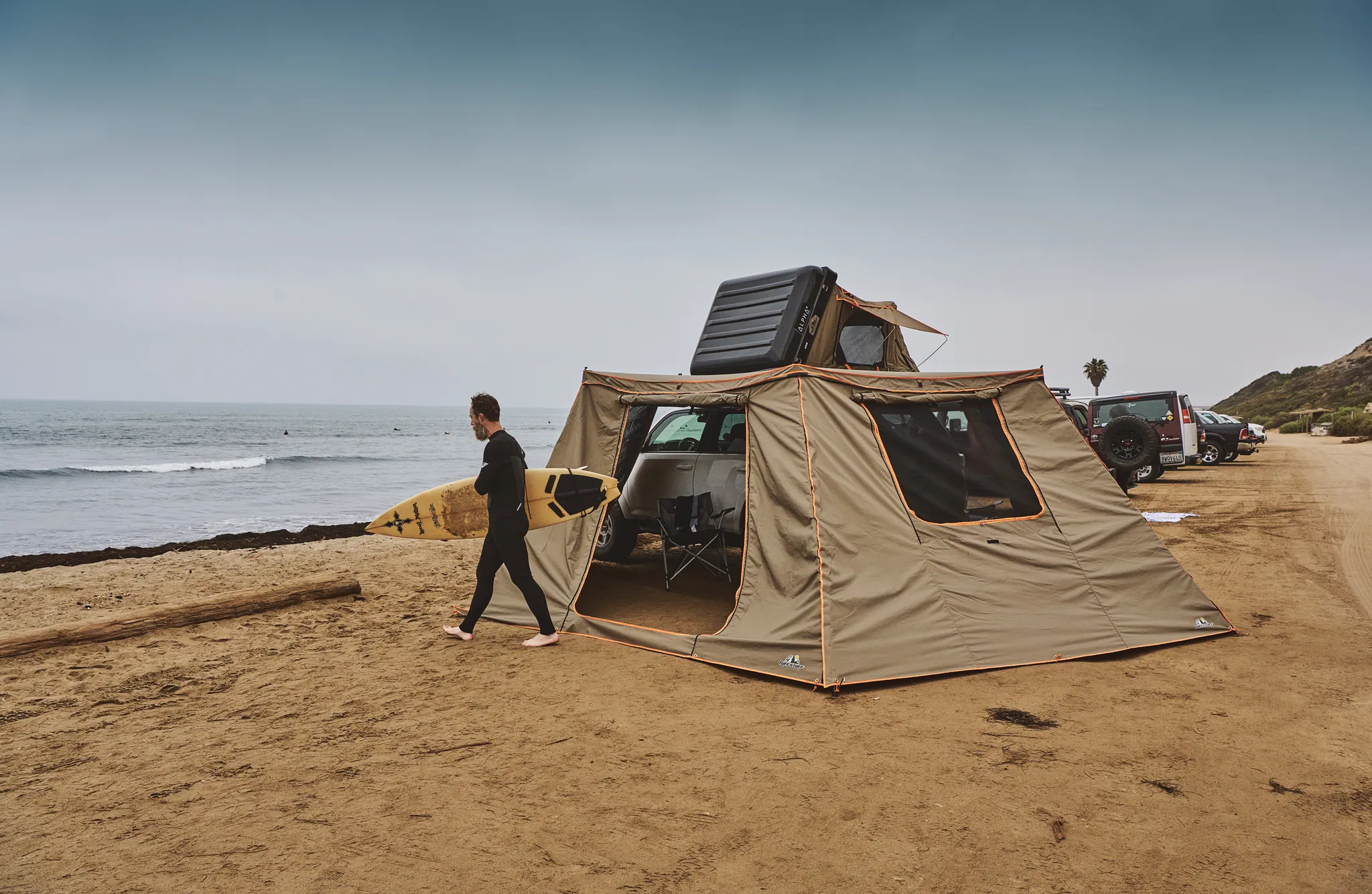 TUFF STUFF® OVERLAND 270 DEGREE AWNING, COMPACT, SHADE WALL PACK 1