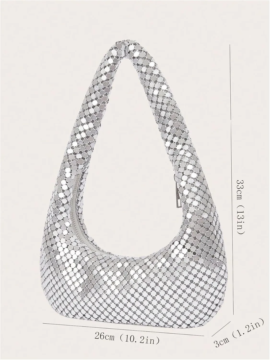 Verdusa Evening Clutch Purses For Women Sparkling Underarm Bags Night Out Club Outfits