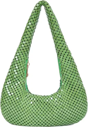 Verdusa Evening Clutch Purses For Women Sparkling Underarm Bags Night Out Club Outfits