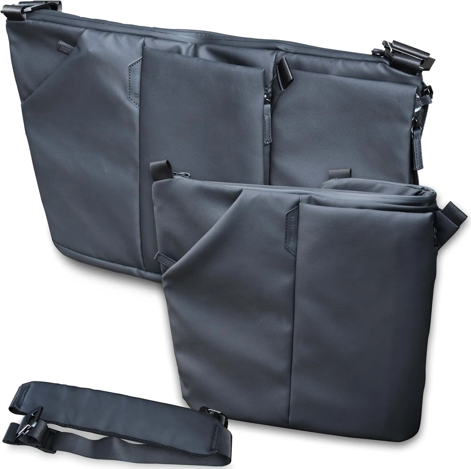 Vesty3.0 anti-theft 16 inch laptop messenger bag that transform into iPad size crossbody sling bag daypack