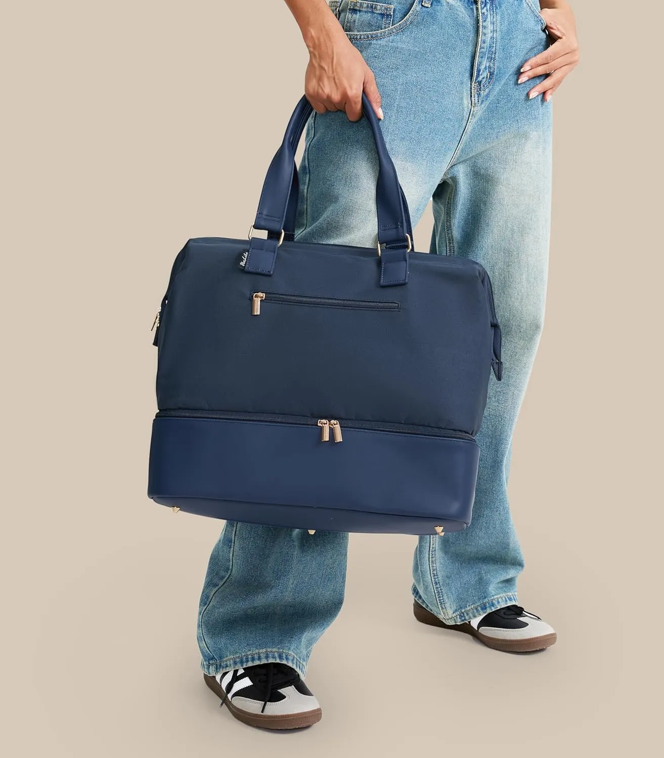 Weekender Bags for Women, Large Travel Duffel Bag with Shoes Compartment, Carry On Overnight Tote Bags with Toiletry Bags, Hospital Bags for Labor and Delivery