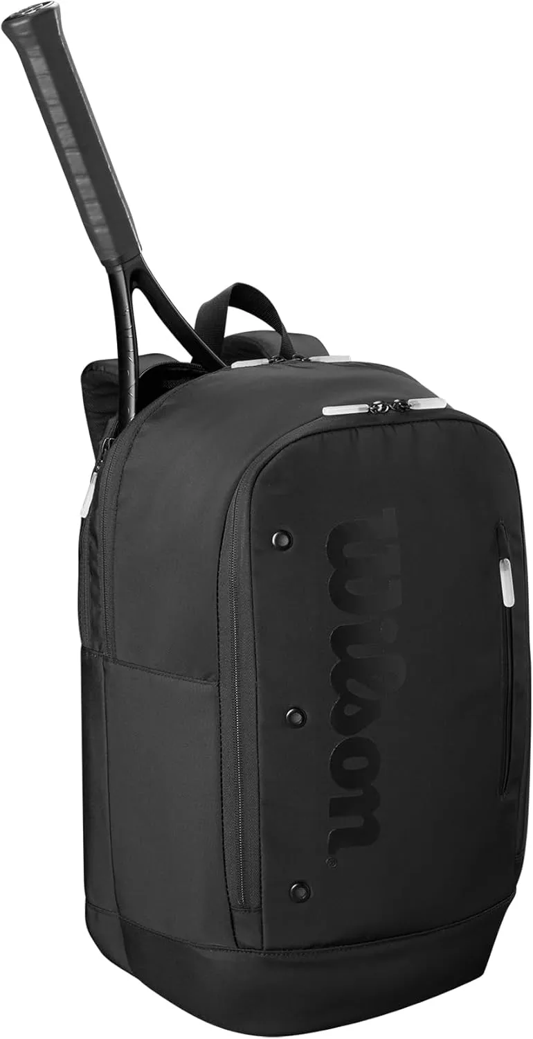WILSON Noir Tour Tennis Racket Bags - Black
