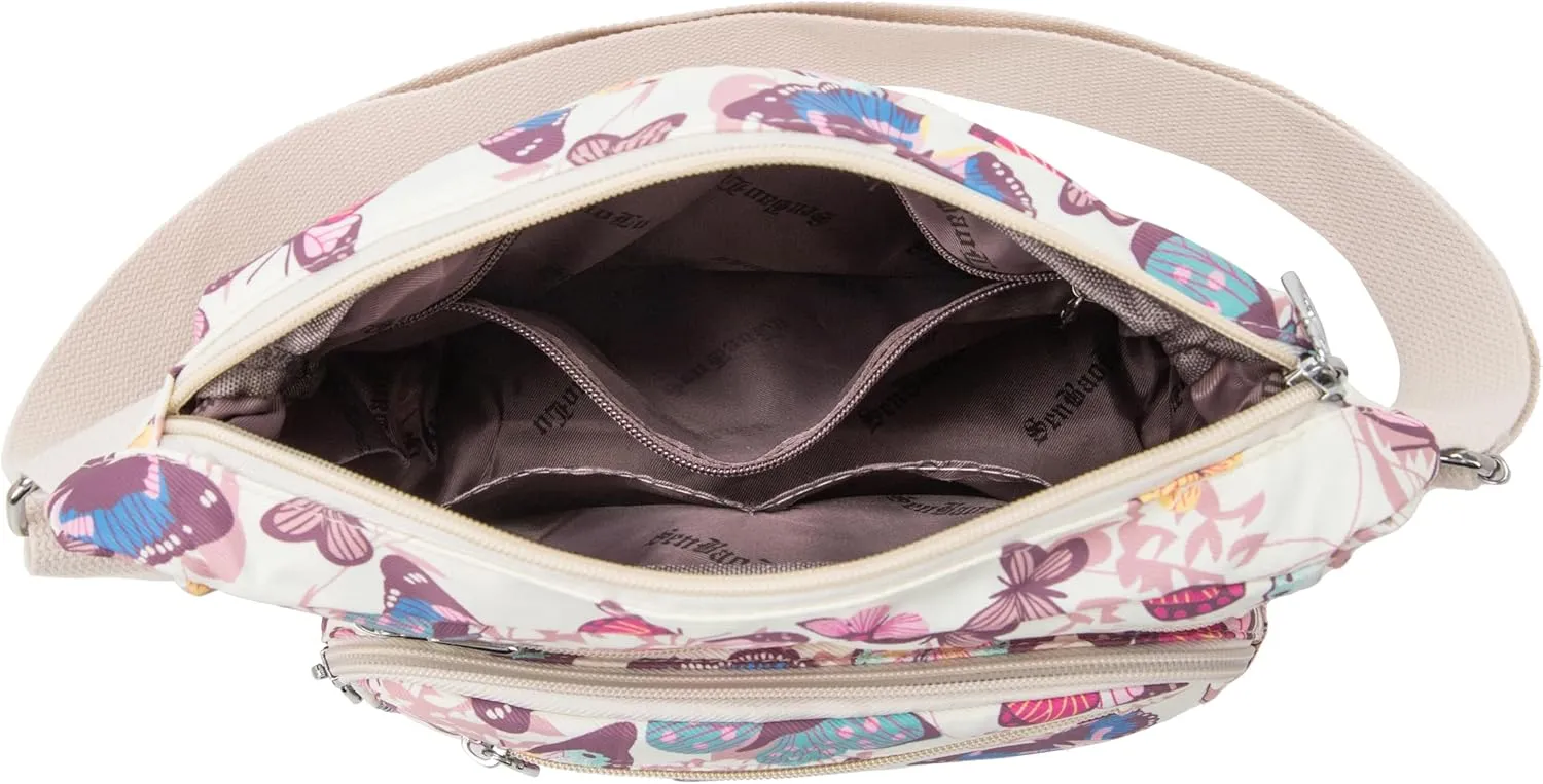 Women Shoulder Handbag Roomy Multiple Pockets Bag Ladies Crossbody Purse Tote Top Handle Satchel