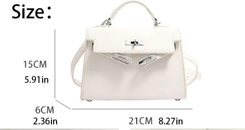 Women's Crossbody Bag,High-end Light Luxury Soft PU Leather Purse Shoulder Bag