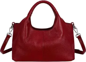 Womens Leather Purses and Handbags Shoulder Bag Top Handle Satchel Ladies Soft Large Tote Bag Cross Body Hobo Bags