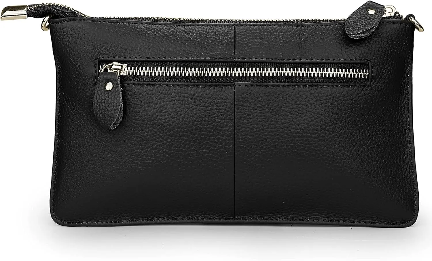 YALUXE Genuine Leather Wristlet Handbags Purses Cell Phone Pocket Clutch Wallet Crossbody Bags for Women