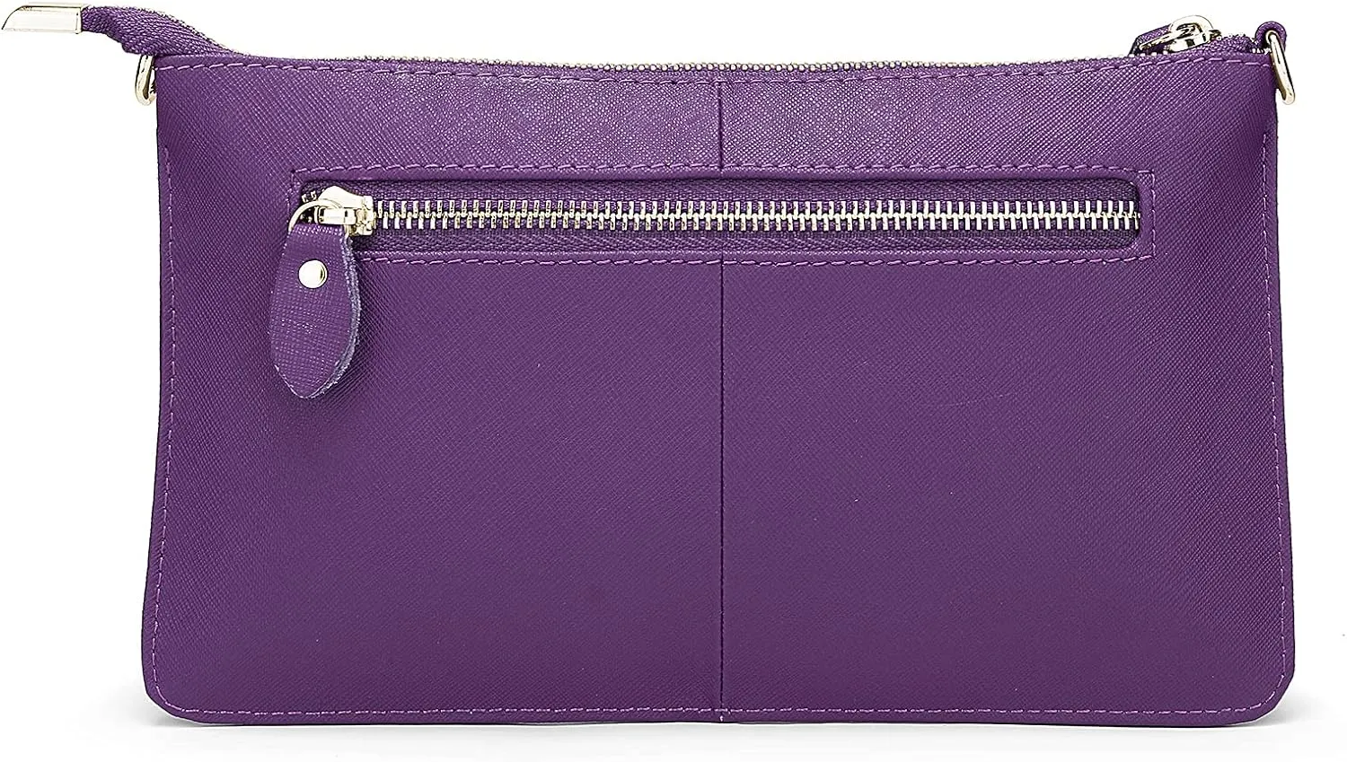 YALUXE Genuine Leather Wristlet Handbags Purses Cell Phone Pocket Clutch Wallet Crossbody Bags for Women